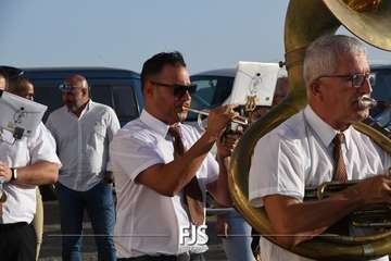 Romería popular, procesión y misa en El Caracol en la despedida de sus fiestas/TA y Francisco Javier Santana.